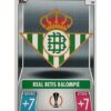 Topps Champions League 2021/2022 Nr 280 Real Betis Balompie Team Badge