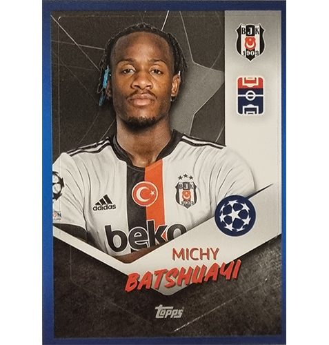 Topps Champions League Sticker 2021/2022 Nr 280 Michy Batshuayi