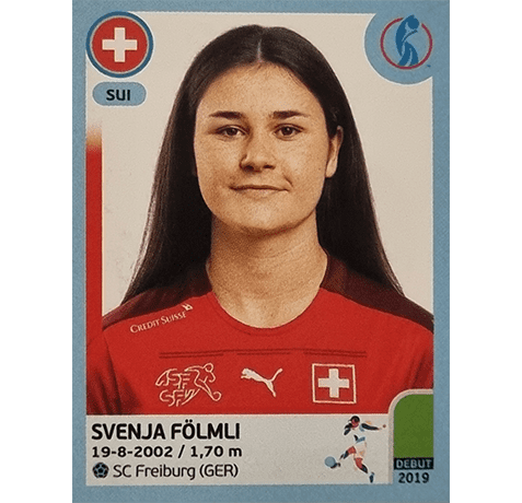 Panini Frauen EM 2022 Sticker - Nr 280 Svenja Fölmli