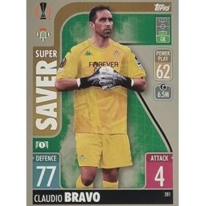 Topps Champions League 2021/2022 Nr 281 Claudio Bravo