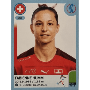 Panini Frauen EM 2022 Sticker - Nr 282 Fabienne Humm