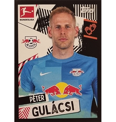 Topps Bundesliga Sticker Saison 2021/2022 Nr 282 Peter Gulacsi