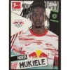 Topps Bundesliga Sticker Saison 2021/2022 Nr 283 Nordi Mukiele