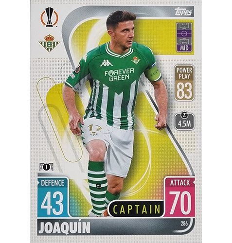 Topps Champions League 2021/2022 Nr 286 Joaquin