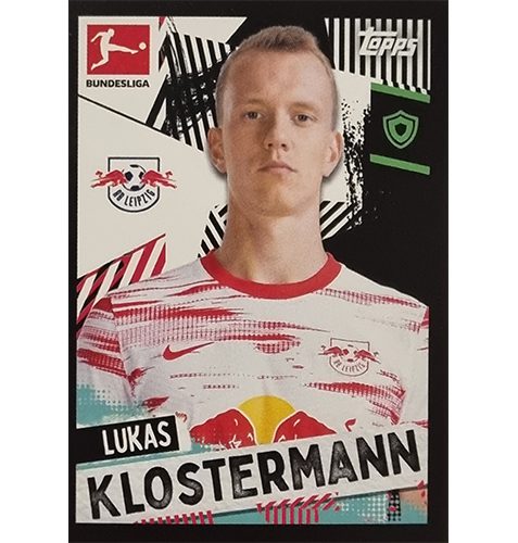 Topps Bundesliga Sticker Saison 2021/2022 Nr 286 Lukas Klostermann