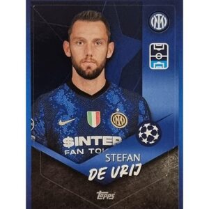 Topps Champions League Sticker 2021/2022 Nr 288 Stefan De Vrij