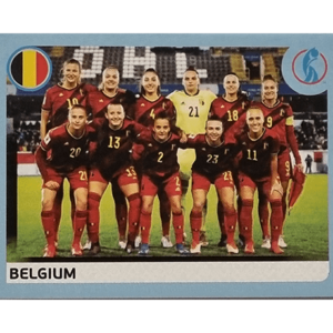 Panini Frauen EM 2022 Sticker - Nr 029 Belgium