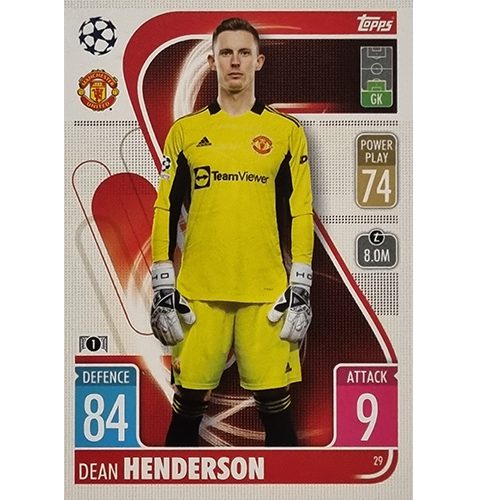 Topps Champions League 2021/2022 Nr 029 Dean Henderson