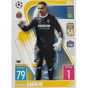 Topps Champions League 2021/2022 Nr 290 Sergio Asenjo