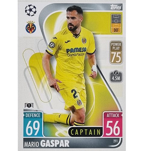 Topps Champions League 2021/2022 Nr 291 Mario Gaspar