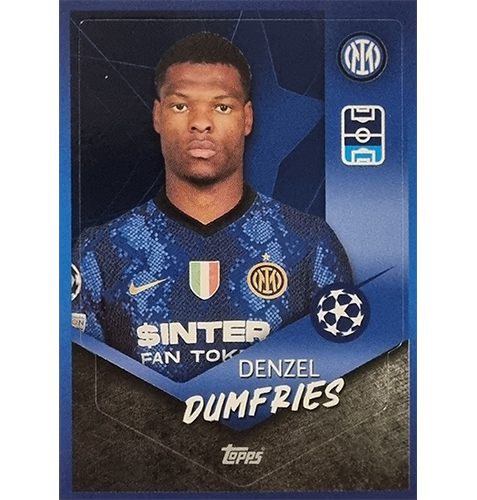 Topps Champions League Sticker 2021/2022 Nr 291 Denzel Dumfries