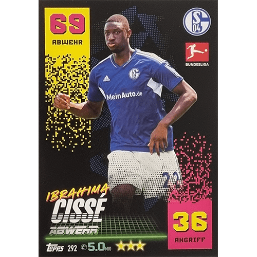 Topps Match Attax Bundesliga 2022-23 - Nr 292 Ibrahima Cisse