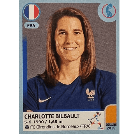 Panini Frauen EM 2022 Sticker - Nr 292 Charlotte Bilbault