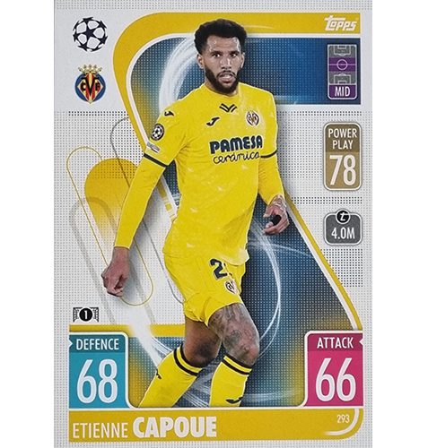 Topps Champions League 2021/2022 Nr 293 Etienne Capoue