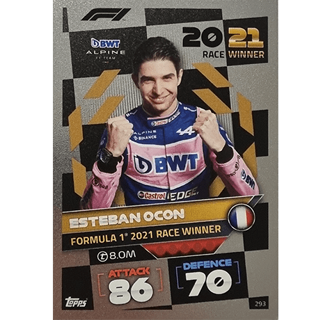 Topps Formula 1 Turbo Attax 2022 Trading Cards Nr 293