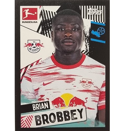 Topps Bundesliga Sticker Saison 2021/2022 Nr 294 Brian Brobbey