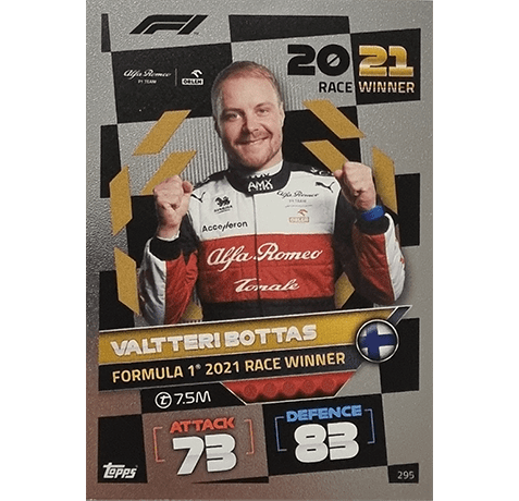 Topps Formula 1 Turbo Attax 2022 Trading Cards Nr 295