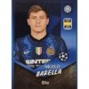 Topps Champions League Sticker 2021/2022 Nr 295 Nicolo Barella