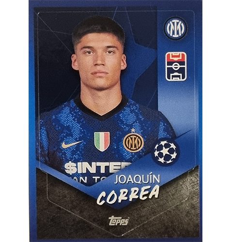 Topps Champions League Sticker 2021/2022 Nr 299 Joaquin Correa