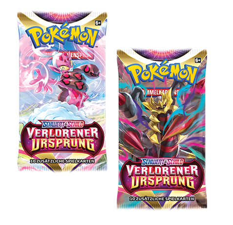 Pokémon Schwert und Schild Verlorener Ursprung Serie 11- 2x Booster