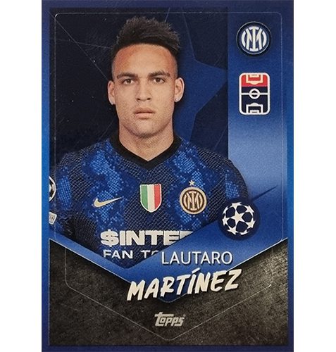 Topps Champions League Sticker 2021/2022 Nr 300 Lautaro Martinez