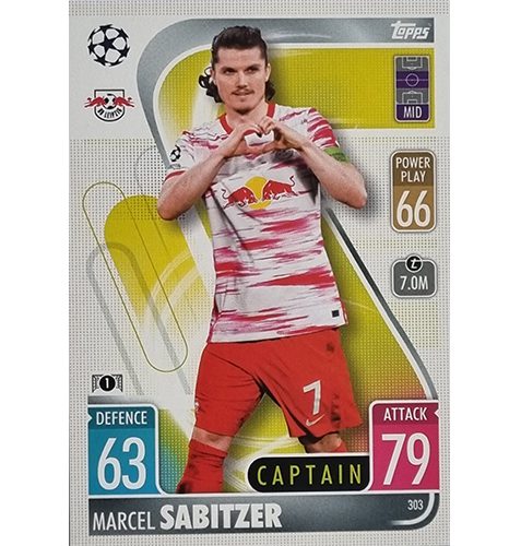 Topps Champions League 2021/2022 Nr 303 Marcel Sabitzer