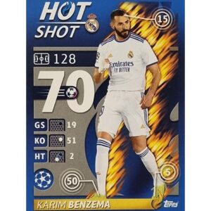 Topps Champions League Sticker 2021/2022 Nr 303 Karim Benzema