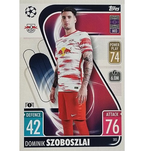 Topps Champions League 2021/2022 Nr 305 Dominik Szoboszlai