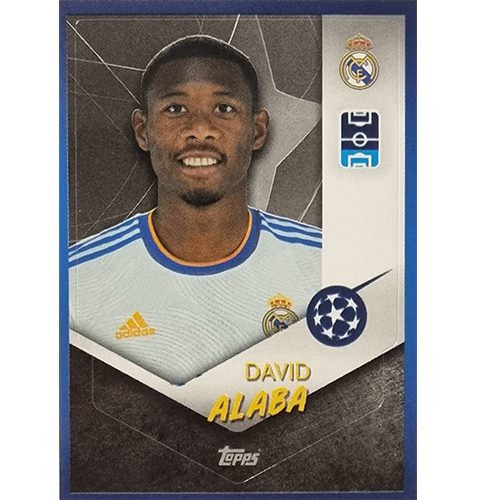 Topps Champions League Sticker 2021/2022 Nr 305 David Alaba