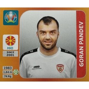 Panini EURO 2020 Sticker Nr 306 Goran Pandev