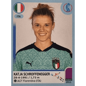 Panini Frauen EM 2022 Sticker - Nr 306 Katja Schroffenegger