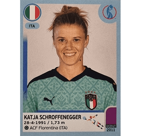 Panini Frauen EM 2022 Sticker - Nr 306 Katja Schroffenegger