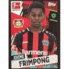 Topps Bundesliga Sticker Saison 2021/2022 Nr 307 Jeremie Frimpong