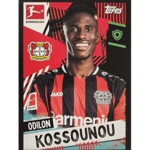 Topps Bundesliga Sticker Saison 2021/2022 Nr 308 Odilon Kossounou