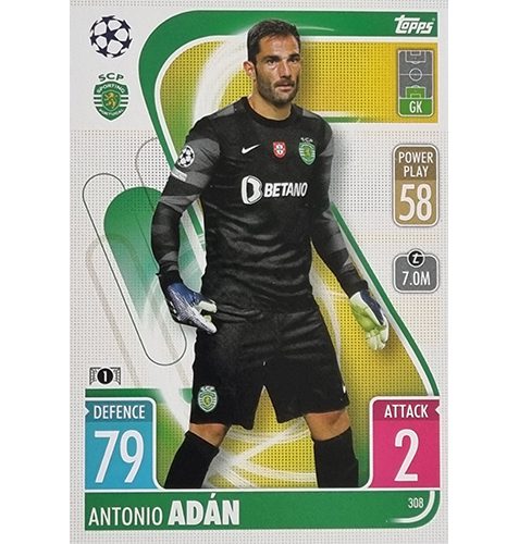 Topps Champions League 2021/2022 Nr 308 Antonio Adan