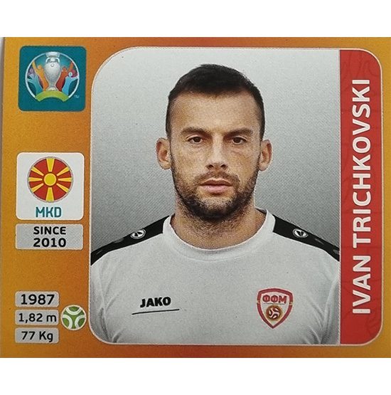 Panini EURO 2020 Sticker Nr 309 Ivan Trichkovski