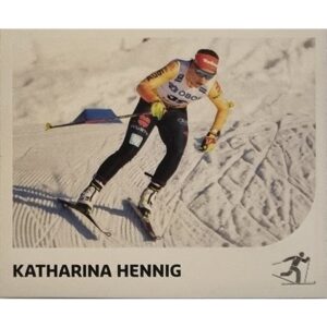 Panini Winterspiele 2022 Peking Sticker Nr 031 Katharina Hennig