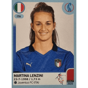 Panini Frauen EM 2022 Sticker - Nr 310 Martina Lenzini