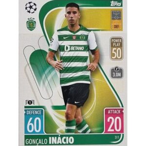 Topps Champions League 2021/2022 Nr 311 Goncalo Inacio