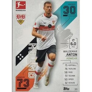 Topps Match Attax Bundesliga 2021/22 Nr 311 Waldemar Anton