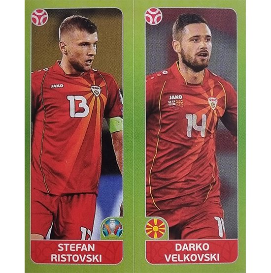 Panini EURO 2020 Sticker Nr 311 Ristovski Velkovski