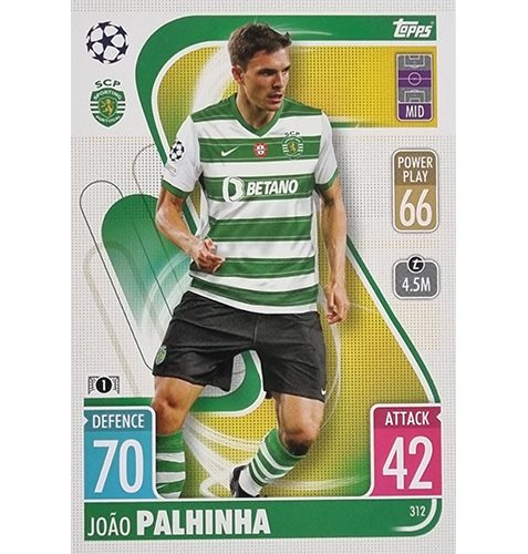 Topps Champions League 2021/2022 Nr 312 Joao Palhinha