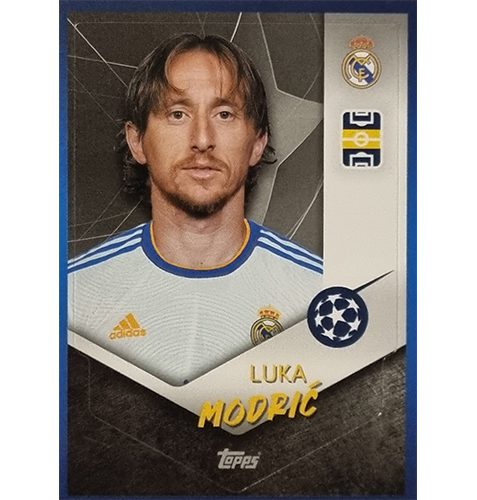 Topps Champions League Sticker 2021/2022 Nr 312 Luka Modric