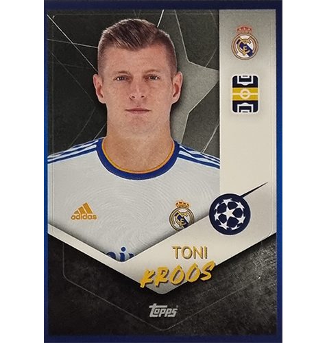 Topps Champions League Sticker 2021/2022 Nr 313 Toni Kroos