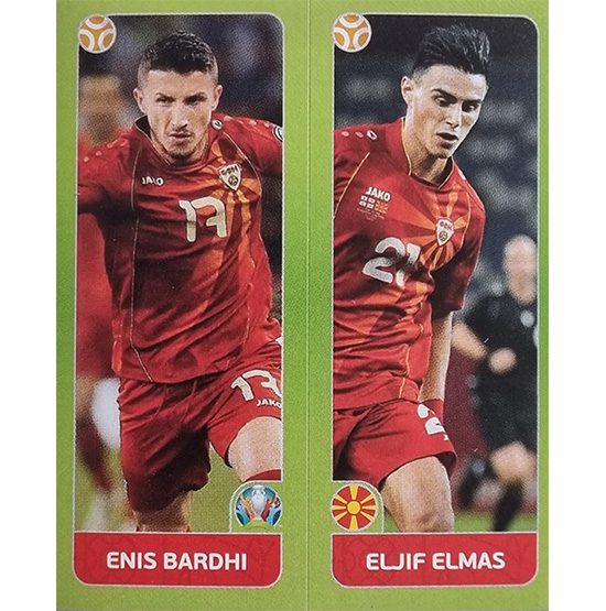 Panini EURO 2020 Sticker Nr 313 Bardhi Elmas