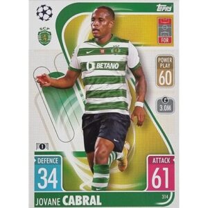 Topps Champions League 2021/2022 Nr 314 Jovane Cabral