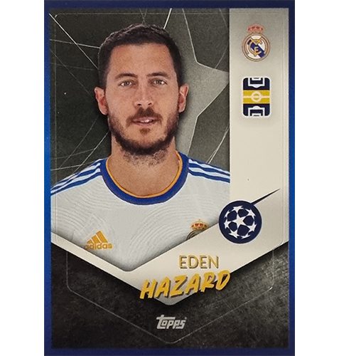 Topps Champions League Sticker 2021/2022 Nr 314 Eden Hazard