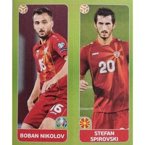 Panini EURO 2020 Sticker Nr 314 Nikolov Spirovski