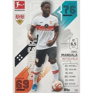 Topps Match Attax Bundesliga 2021/22 Nr 315 Orel Mangala