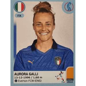 Panini Frauen EM 2022 Sticker - Nr 316 Aurora Galli